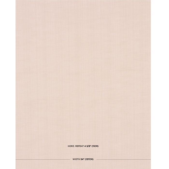 Schumacher Gracie Solid Strie Blush Fabric 83726