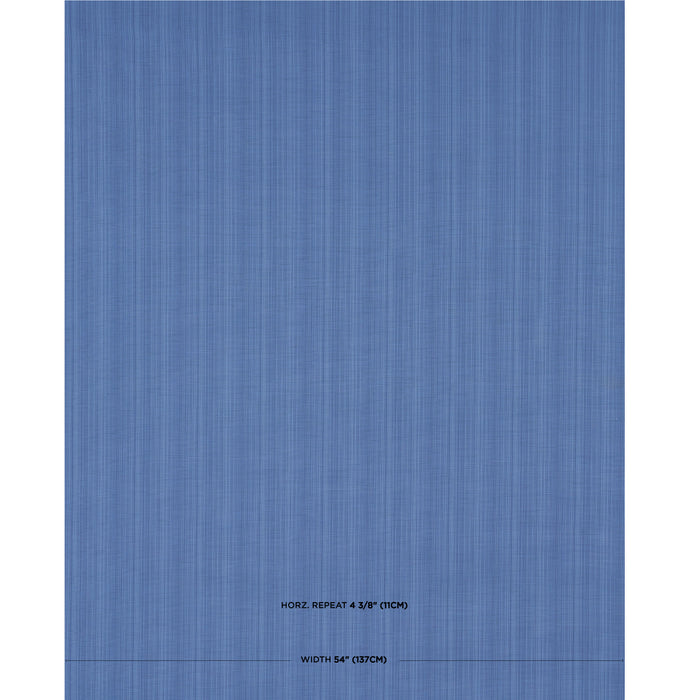 Schumacher Gracie Solid Strie Cobalt Fabric 83729