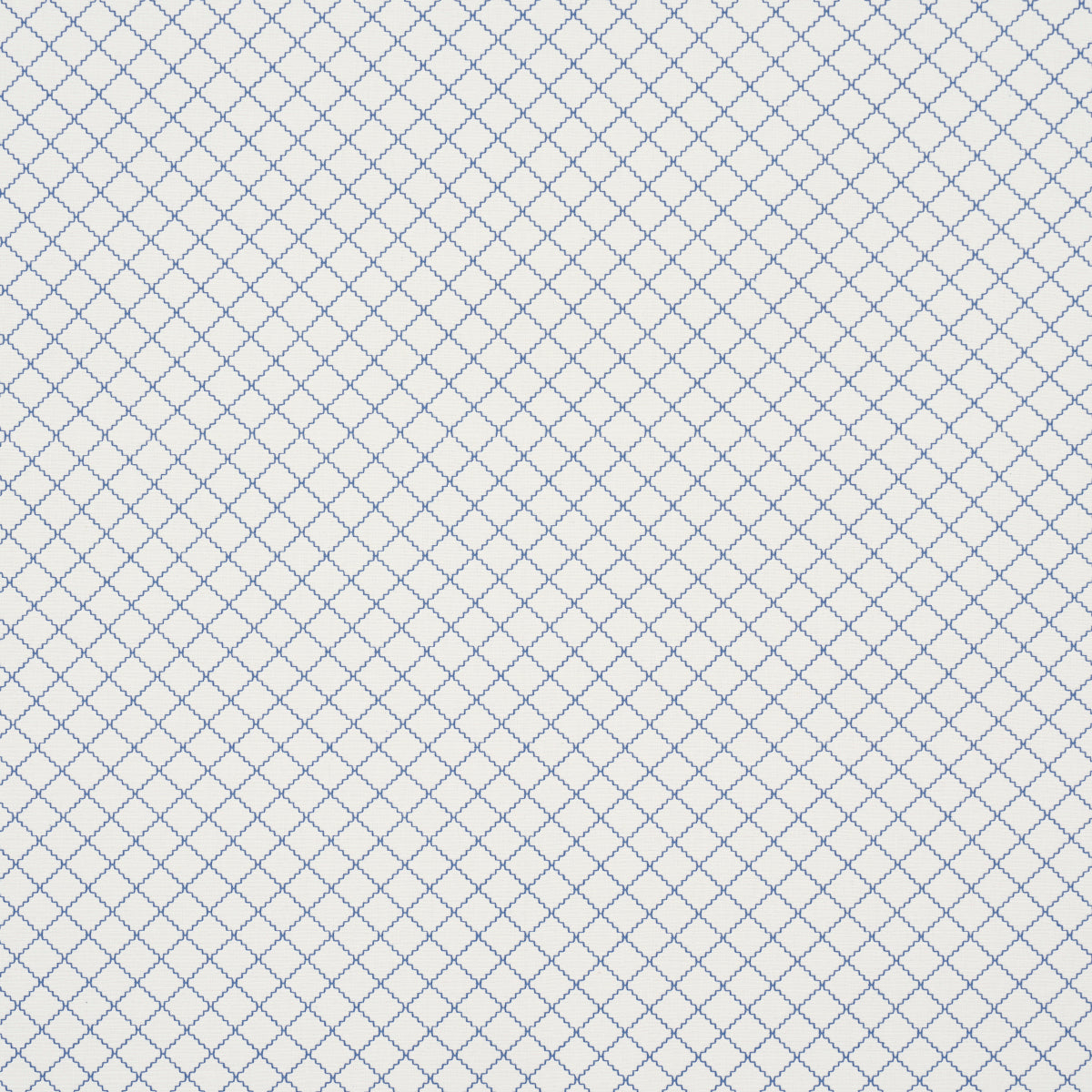 Schumacher Maggie Lattice Indigo Fabric 83761