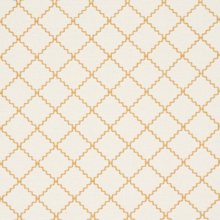 Schumacher Maggie Lattice Neutral Fabric 83763