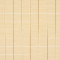 Schumacher Frannie Windowpane Camel Fabric 83780