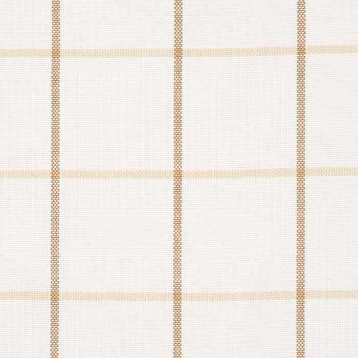 Schumacher Frannie Windowpane Neutral Fabric 83781