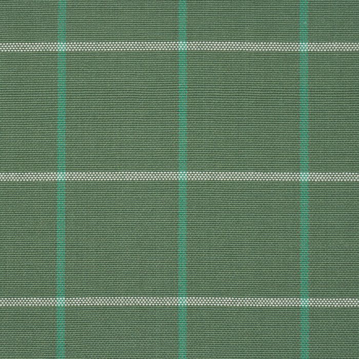 Schumacher Frannie Windowpane Green Fabric 83783