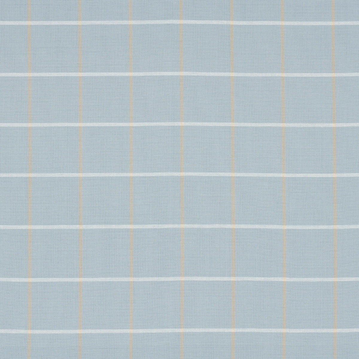 Schumacher Frannie Windowpane Light Blue Fabric 83785