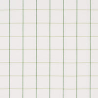 Schumacher Frannie Windowpane Leaf Green Fabric 83786