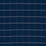 Schumacher Frannie Windowpane Navy Fabric 83787