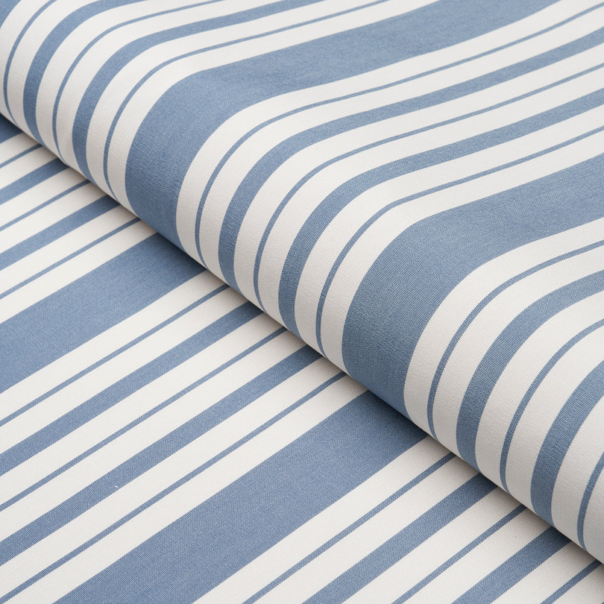 Schumacher Markie Stripe Cobalt Fabric 83800