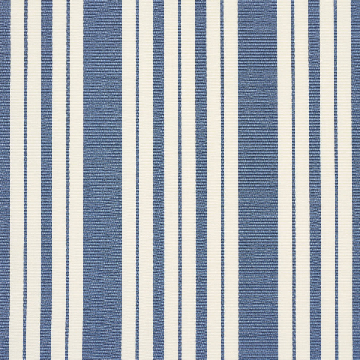 Schumacher Markie Stripe Indigo Fabric 83801