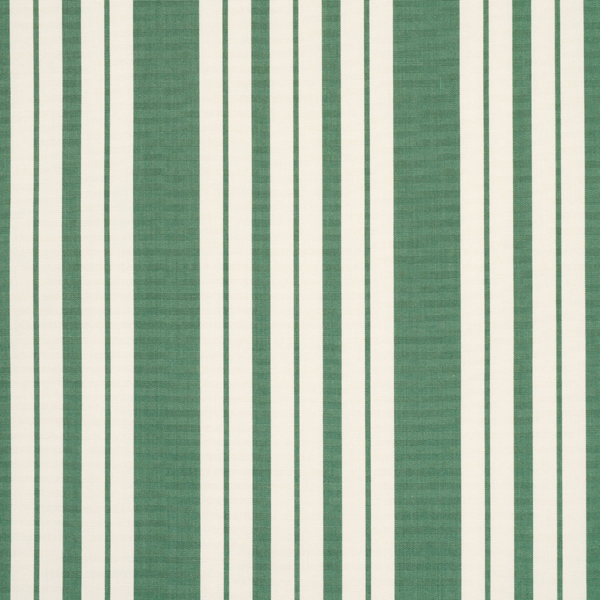 Schumacher Markie Stripe Emerald Fabric 83804