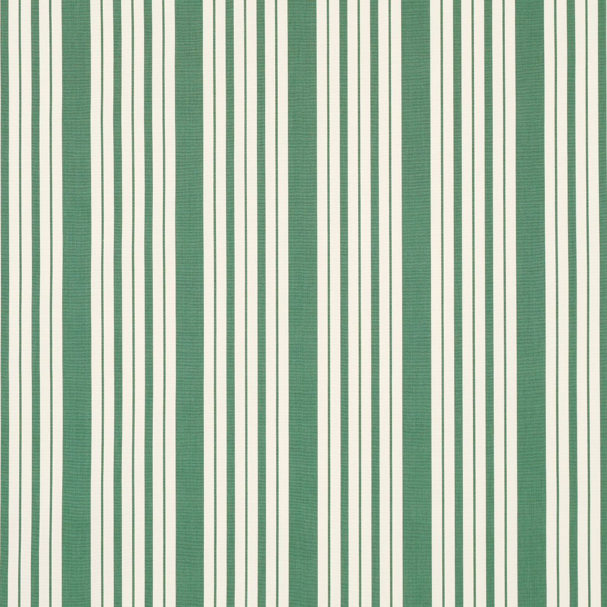 Schumacher Markie Stripe Emerald Fabric 83804