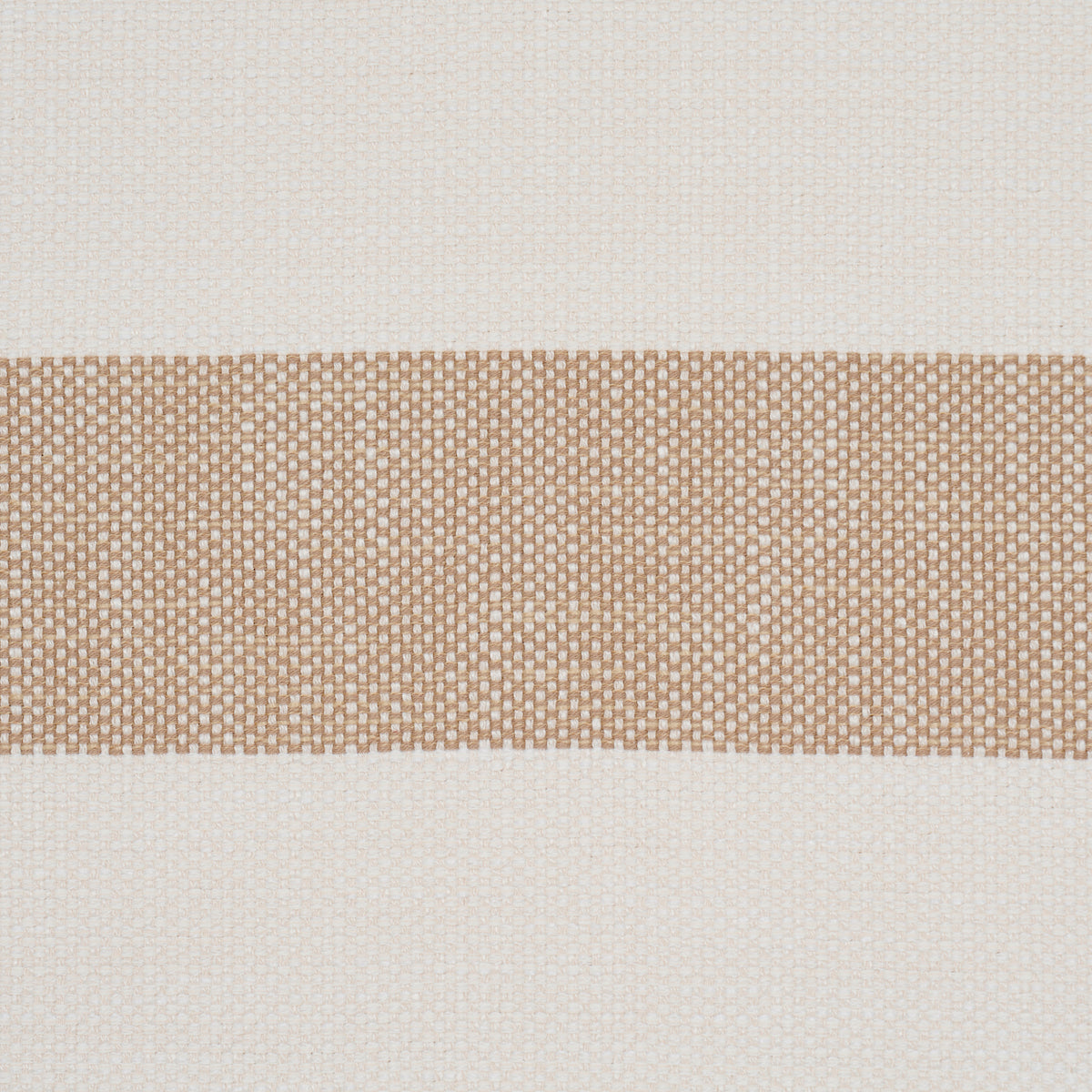 Schumacher Desert Wide Stripe Sand Fabric 83831