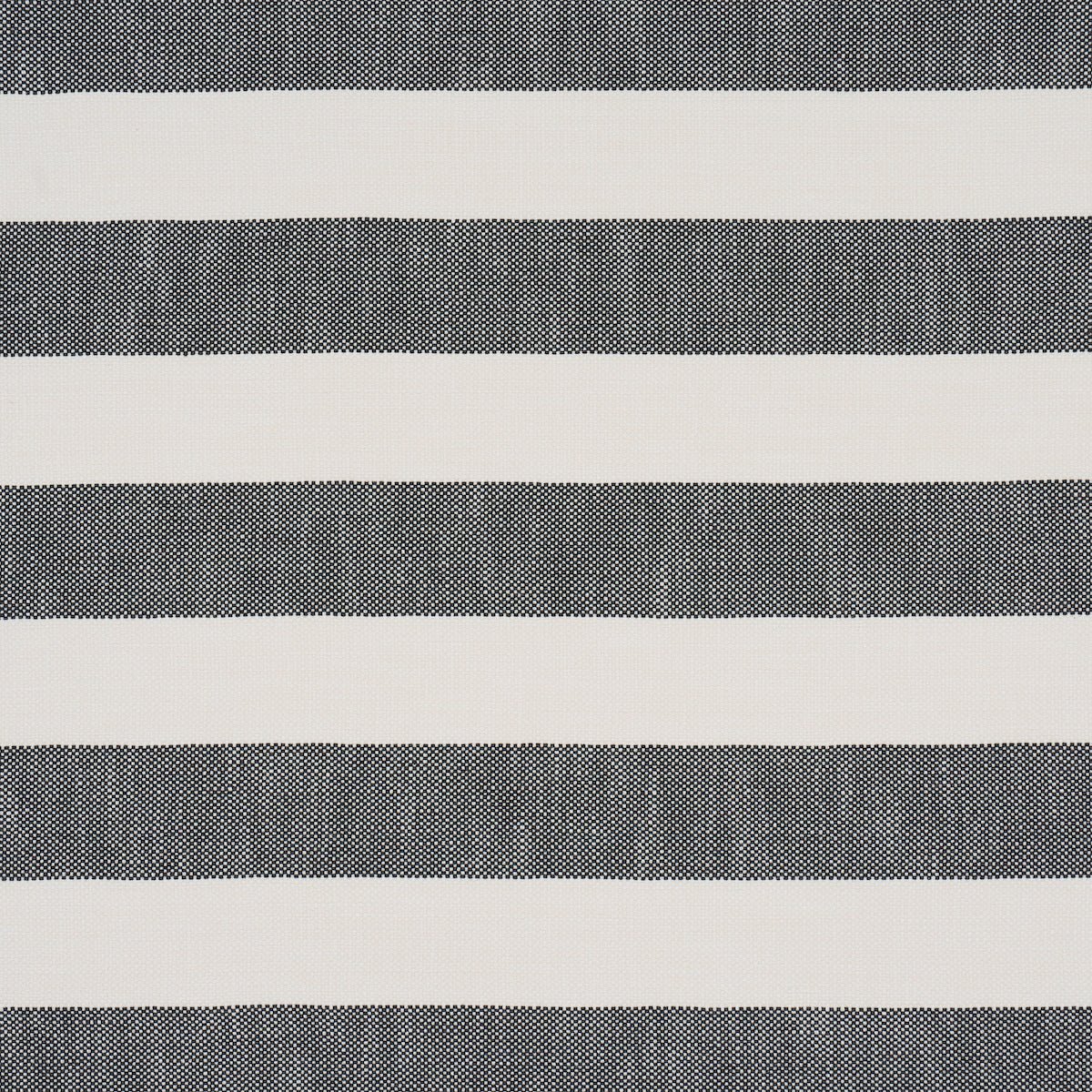 Schumacher Desert Wide Stripe Charcoal Fabric Sample 83832