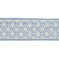 Schumacher Directoire Tape Narrow Sky Trim 83851