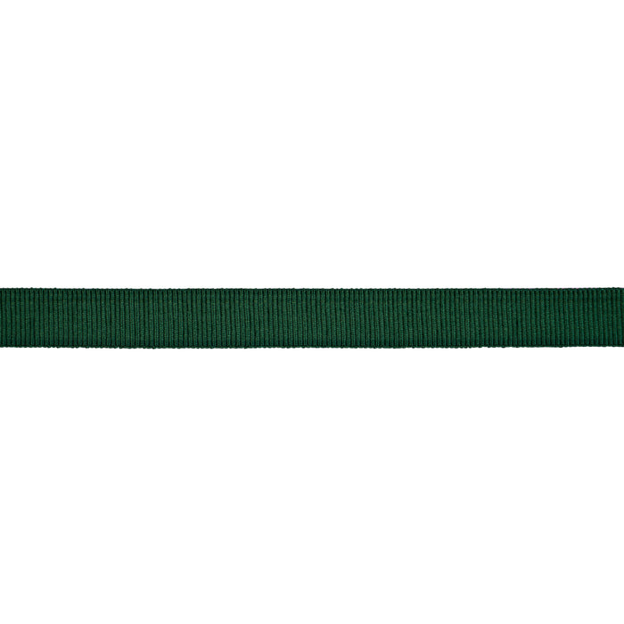 Schumacher Medium Faille Tape Emerald Trim Sample 83861