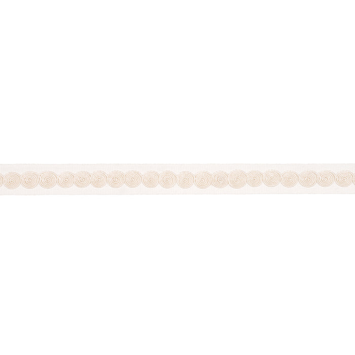 Schumacher Castille Tape Narrow Ivory Trim 83881