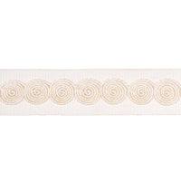 Schumacher Castille Tape Narrow Ivory Trim 83881