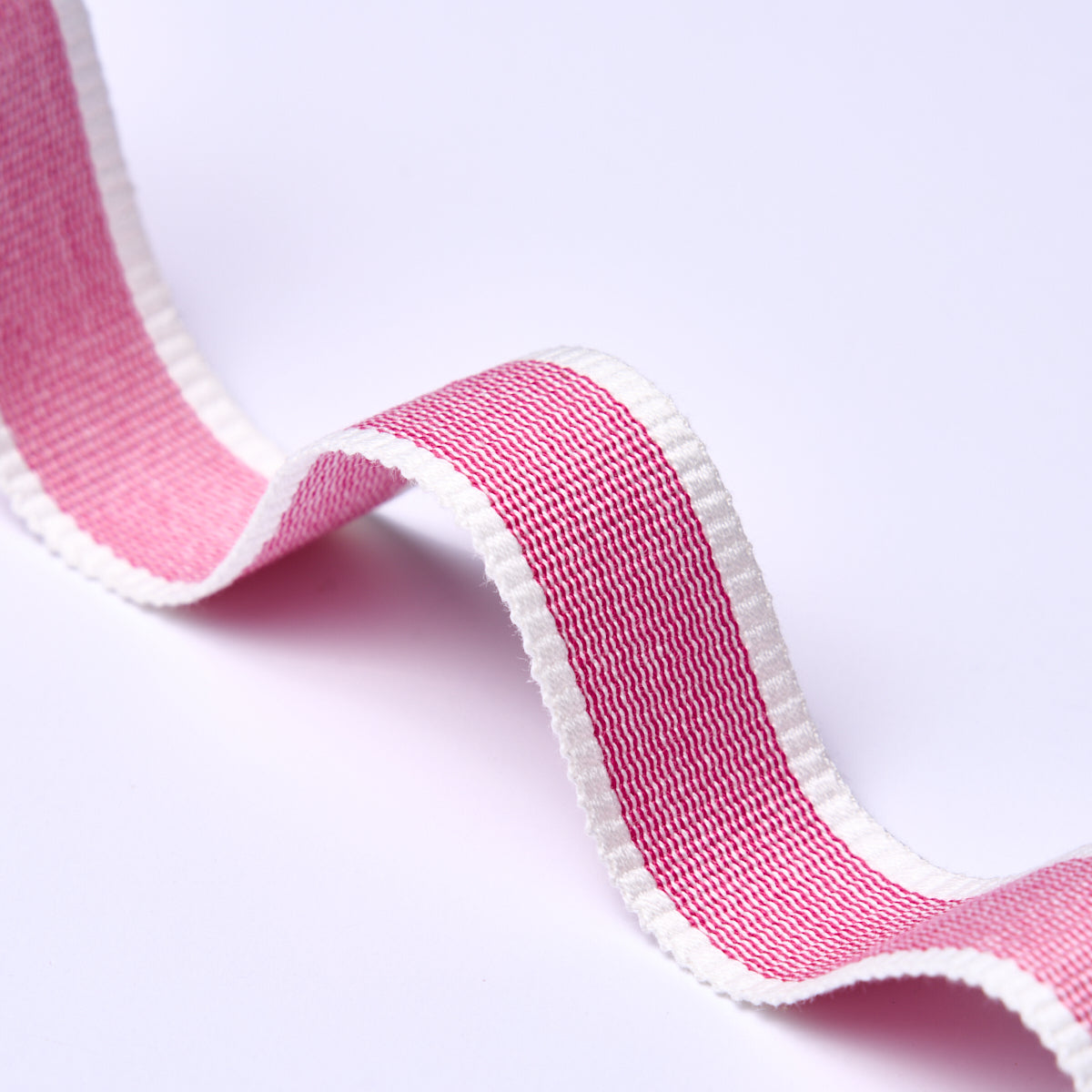 Schumacher Sandpiper Tape Narrow Pink Trim 83892