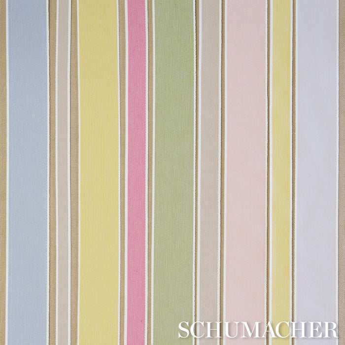 Schumacher Sandpiper Tape Narrow Pink Trim 83892