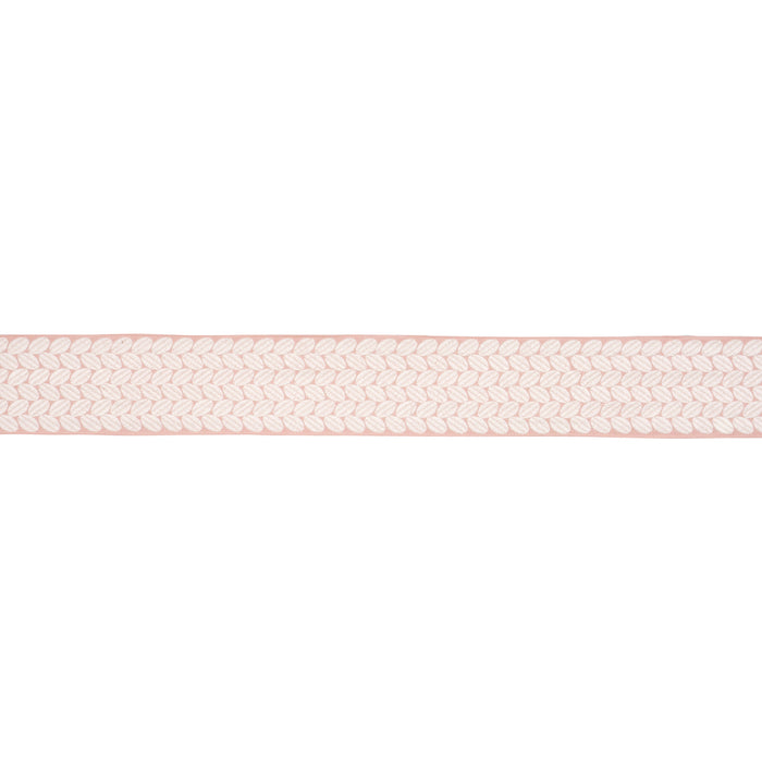 Schumacher Berkeley Tape Wide Blush Trim 83910