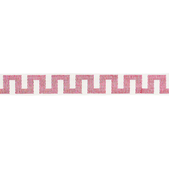 Schumacher Matrix Tape Narrow Fuchsia Trim 83924