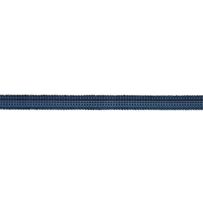 Schumacher Cotton Strie Tape Narrow Indigo Trim 83950