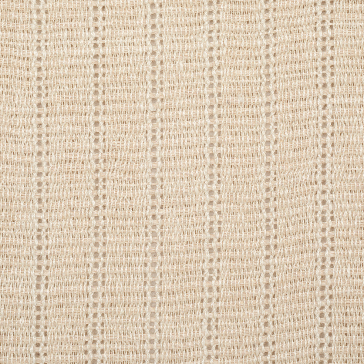Schumacher Remi Handwoven Linen Casement Natural Fabric 84040