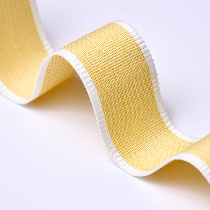 Schumacher Sandpiper Tape Medium Yellow Trim 84080