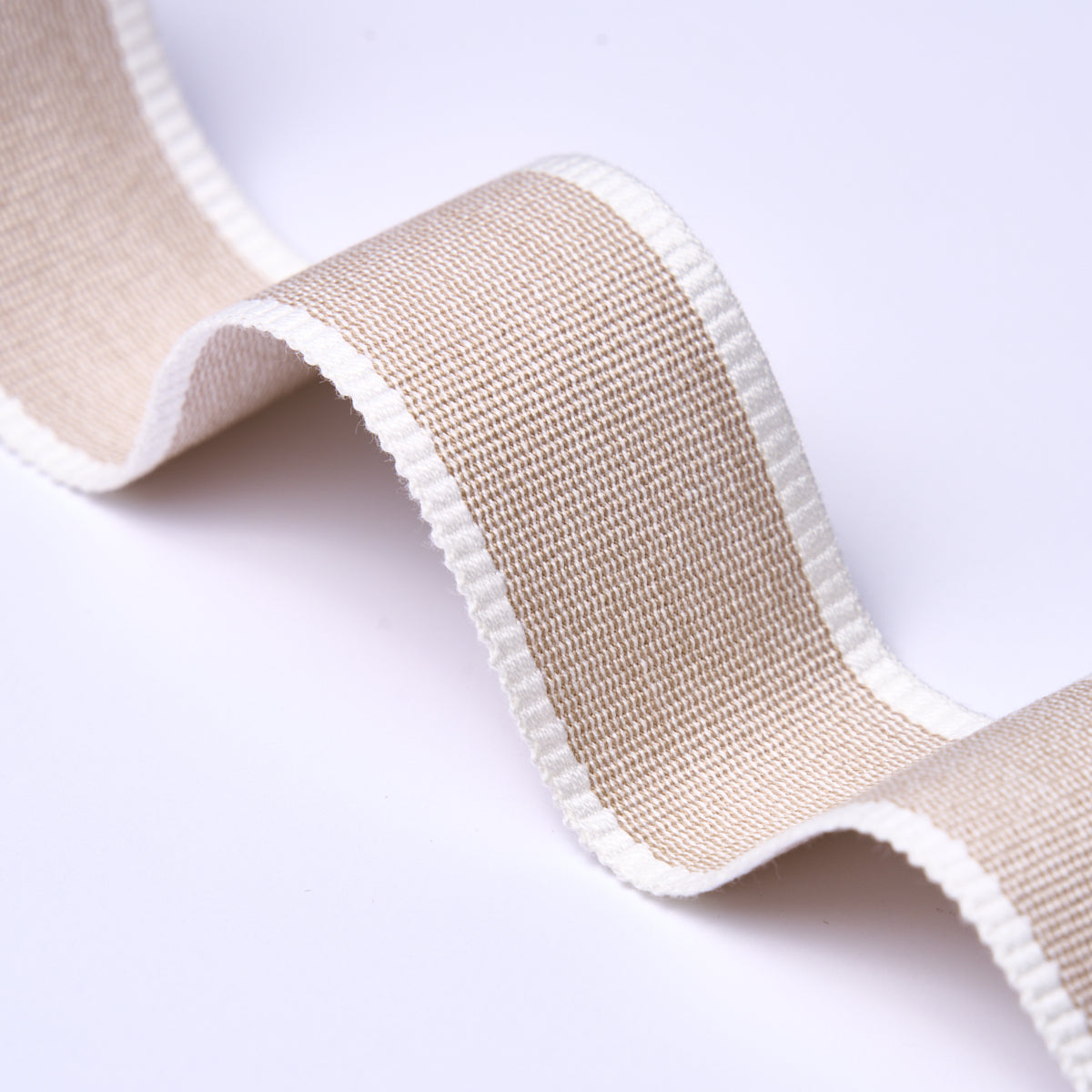 Schumacher Sandpiper Tape Medium Natural Trim 84081