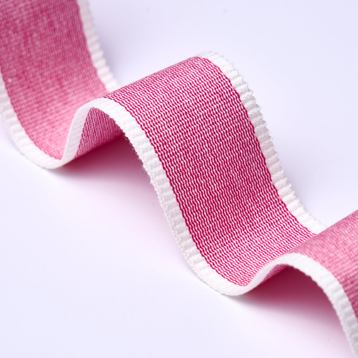 Schumacher Sandpiper Tape Medium Pink Trim 84082