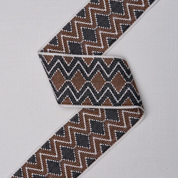 Schumacher Pinula Tape Umber Trim 84102