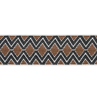 Schumacher Pinula Tape Umber Trim 84102