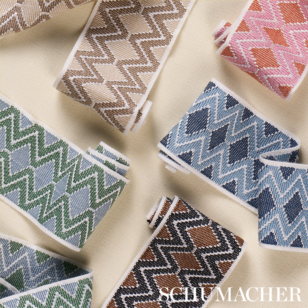 Schumacher Pinula Tape Oyster Trim 84103
