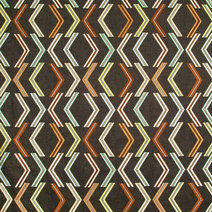 Pindler Jazzy Charcoal Fabric 8419