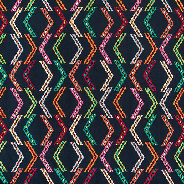 Pindler Jazzy Indigo Fabric 8419