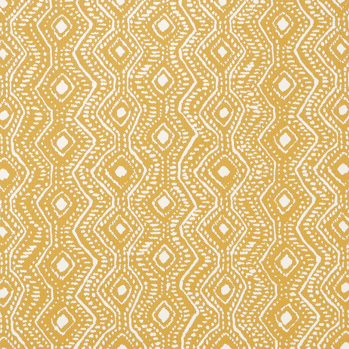 Schumacher Colma Indoor/Outdoor Marigold Fabric 84240
