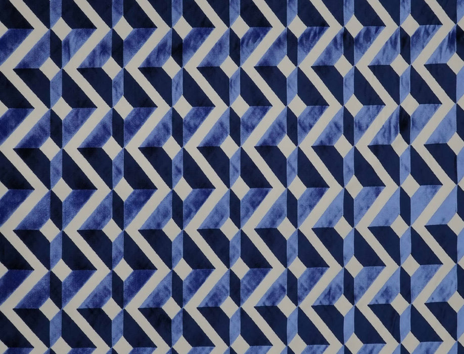 Jim Thompson Syncopation Cobalt Fabric Sample JT013813002