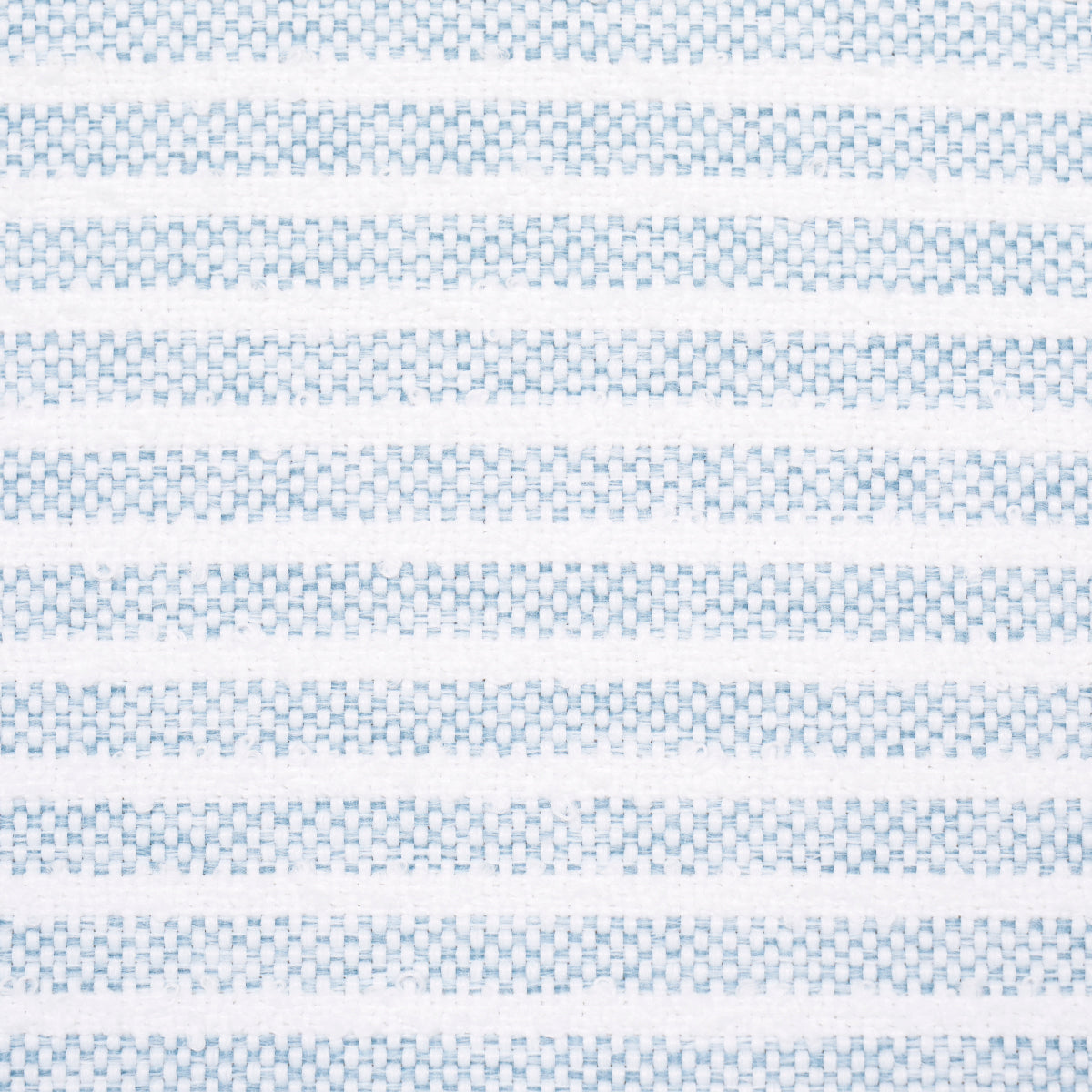 Schumacher Boucle Stripe Indoor/Outdoor Chambray Fabric 84260