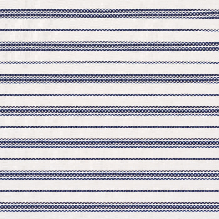 Schumacher Serra Mesa Indoor/Outdoor Stripe Navy Fabric Sample 84270