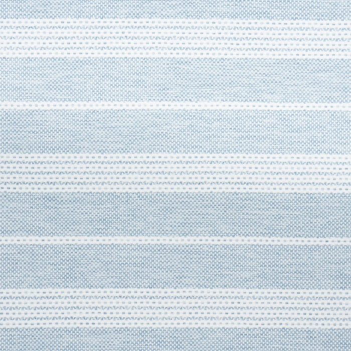 Schumacher Serra Mesa Indoor/Outdoor Stripe Chambray Fabric Sample 84271