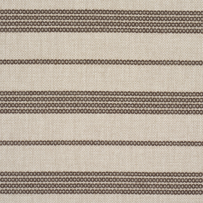 Schumacher Serra Mesa Indoor/Outdoor Stripe Burlap Fabric Sample 84273