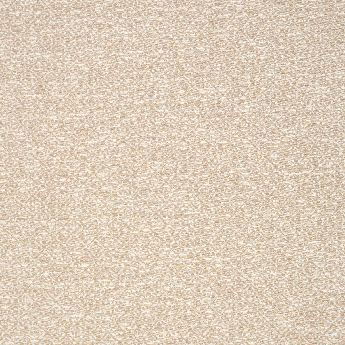 Schumacher Sarong Weave Indoor/Outdoor White Sand Fabric Sample 84300