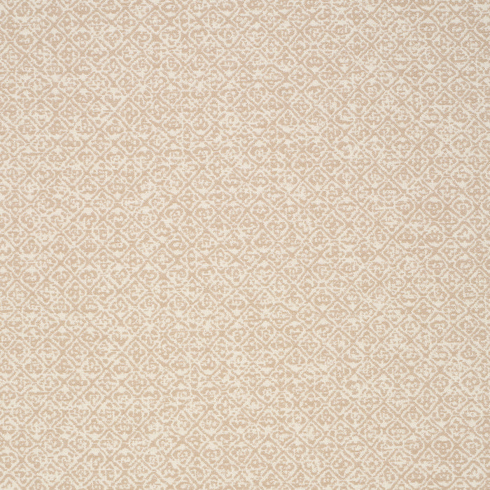 Schumacher Sarong Weave Indoor/Outdoor White Sand Fabric Sample 84300