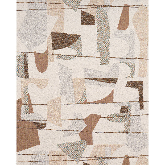 Schumacher Speakeasy Sepia Multi Fabric 84480