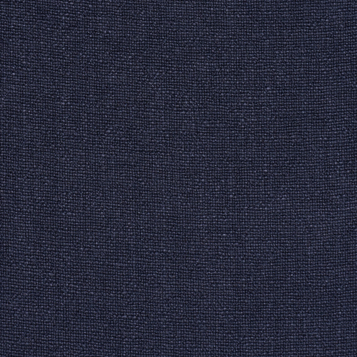 Schumacher Lars Rustic Linen Navy Fabric 84492