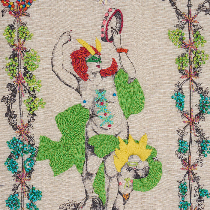 Schumacher La Liberte Americaine Toile Multiverse Fabric 84520