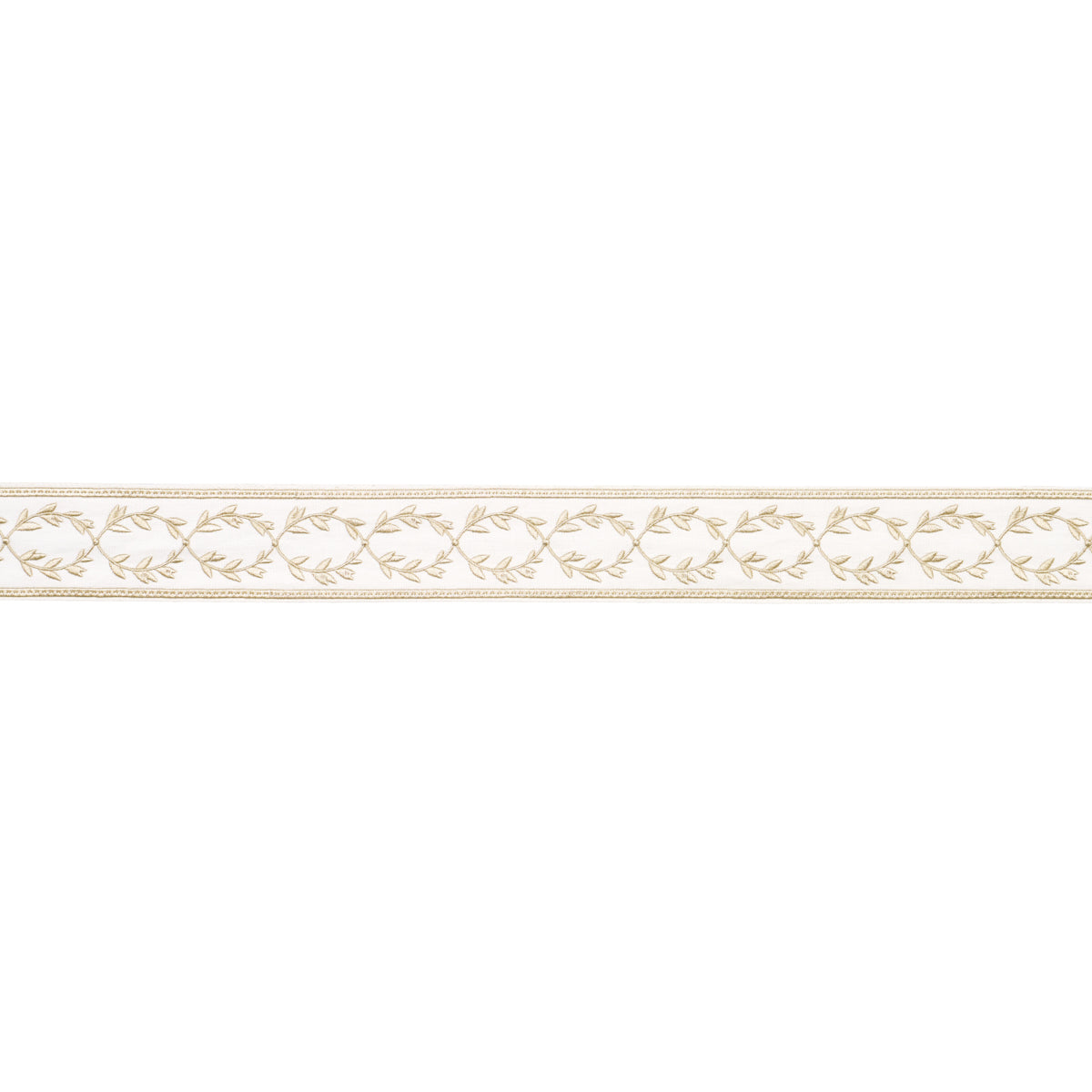 Schumacher Maison Vine Ivory Trim 84571