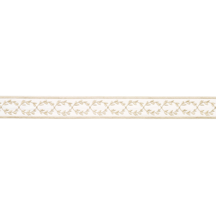 Schumacher Maison Vine Ivory Trim 84571