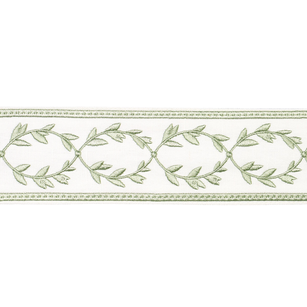 Schumacher Maison Vine Celadon Trim 84572