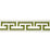 Schumacher Margo Fret Green Trim 84582