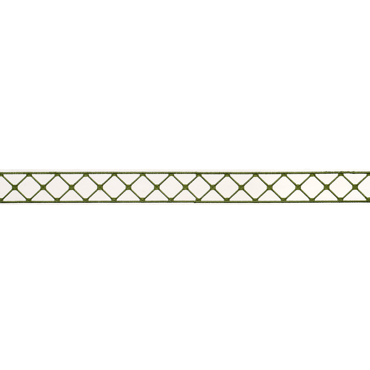 Schumacher Parisian Bamboo Green Trim 84600